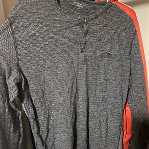 Calvin Klein jeans long sleeve quarter button up